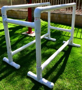 Full-Size PVC Parallel Bars