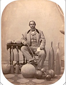 Aaron Molineaux Hewlett Curator & Instructor Harvard Gymnasium (1859-1871)
